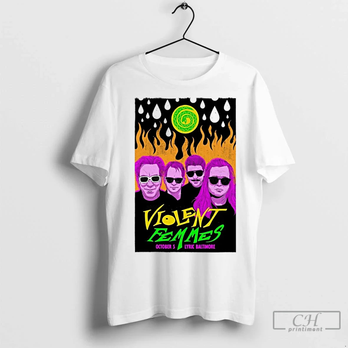 Premium Violent Femmes Lyric Baltimore October 5 2025 - Adult & Kids T-Shirts, Sweatshirts & Hoodies apparel design preview 1