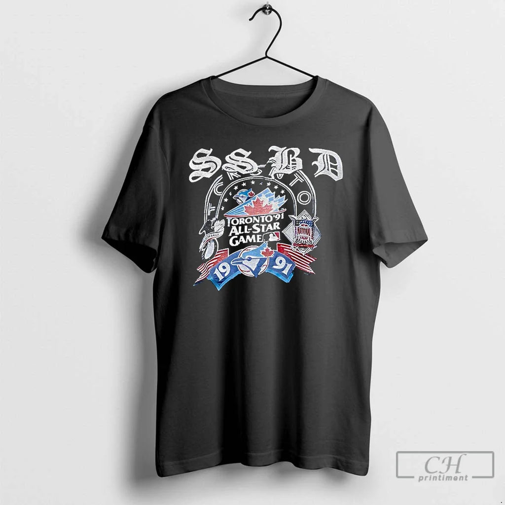 Premium Vladimir Guerrero Jr 1991 Mlb All Star Game - Adult & Kids T-Shirts, Sweatshirts & Hoodies apparel design preview 1