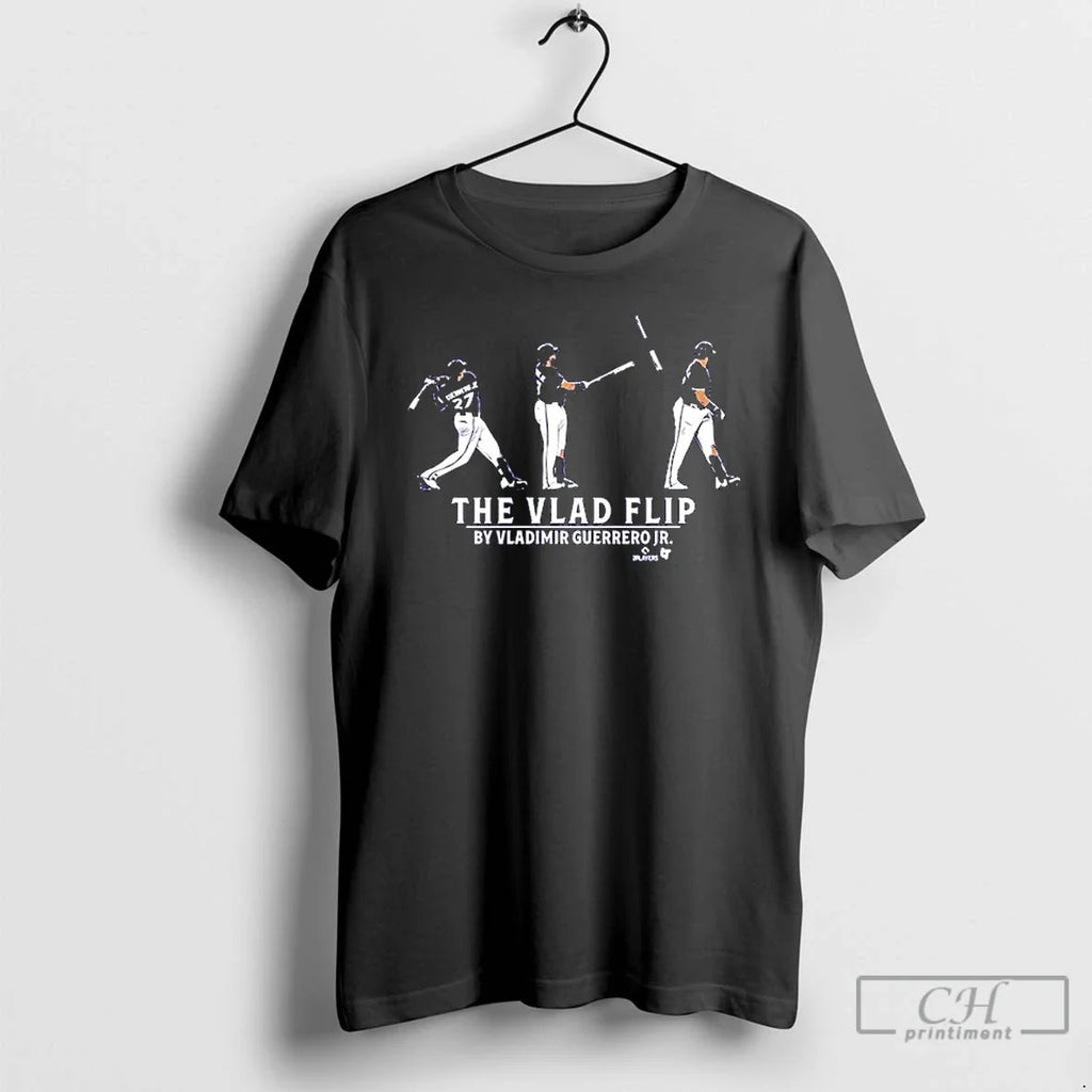 Premium Vladimir Guerrero Jr The Vlad Flip Toronto - Adult & Kids T-Shirts, Sweatshirts & Hoodies apparel design preview 1