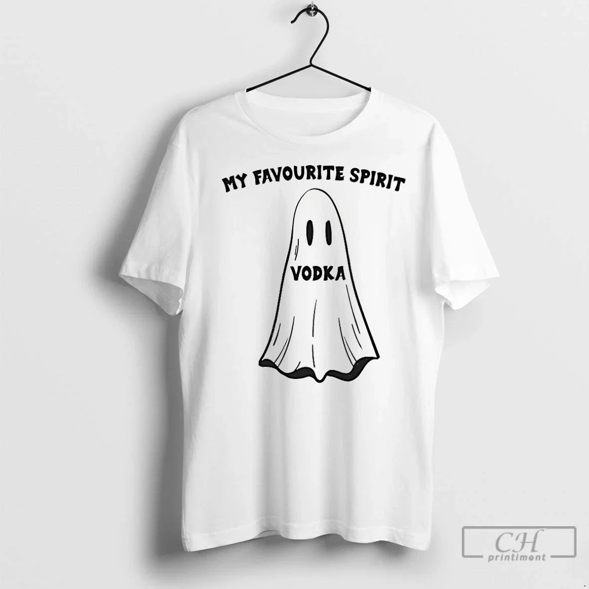 Premium Vodka My Favouirte Spirit - Adult & Kids T-Shirts, Sweatshirts & Hoodies apparel design preview 1