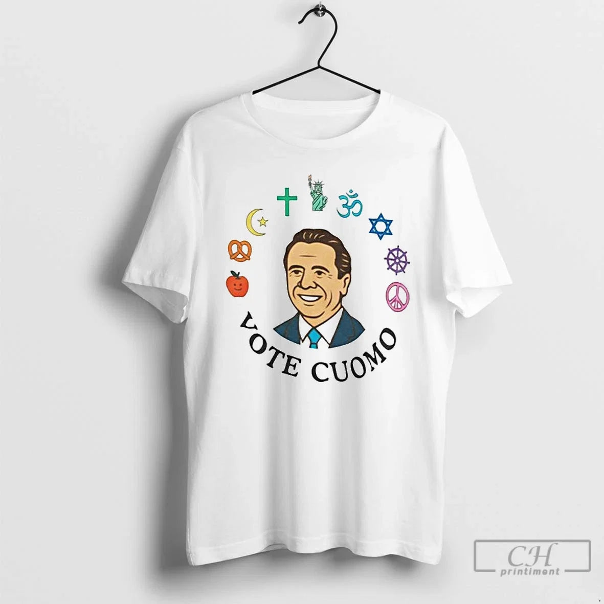 Premium Vote Cuomo Ornaments - Adult & Kids T-Shirts, Sweatshirts & Hoodies apparel design preview 1