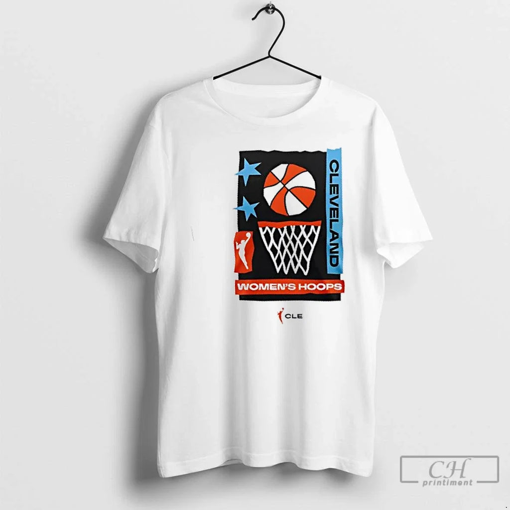 Premium Wnba Cleveland Womens Hoops 2 Sided - Adult & Kids T-Shirts, Sweatshirts & Hoodies apparel design preview 1