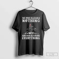 Premium We Owe Illegals Nothing And Our Veteran - Adult & Kids T-Shirts, Sweatshirts & Hoodies apparel design preview 1