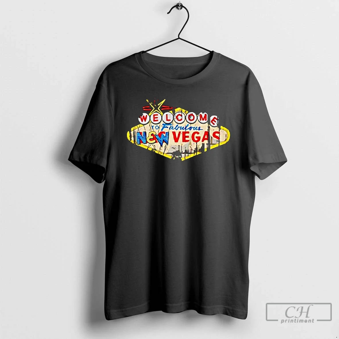 Premium Welcome To Fabulous New Vegas Vintage - Adult & Kids T-Shirts, Sweatshirts & Hoodies apparel design preview 1