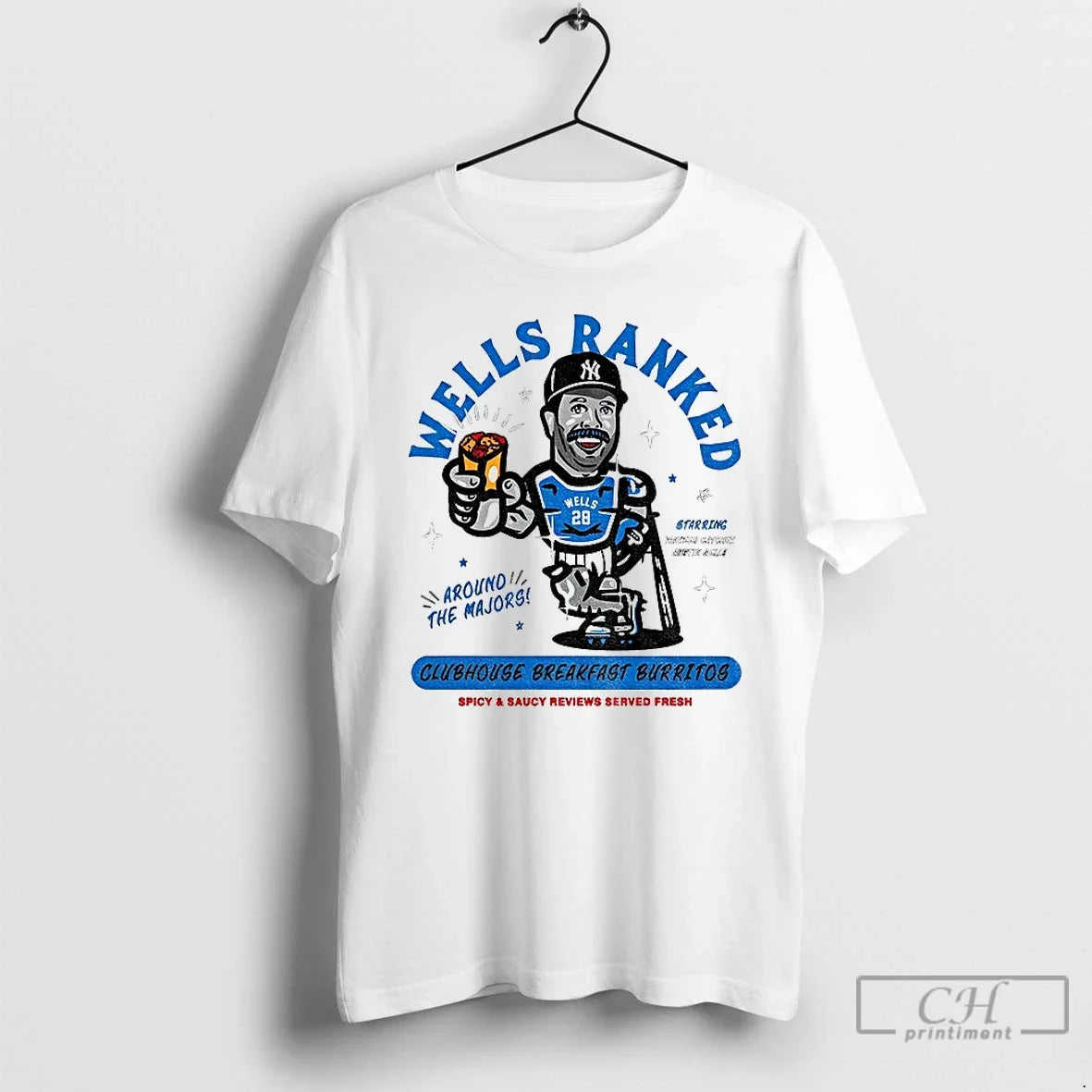 Premium Wells Ranked Vernon New York Yankees Around - Adult & Kids T-Shirts, Sweatshirts & Hoodies apparel design preview 1