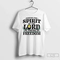 Premium Where The Spirit Of Lord Is There Freedom - Adult & Kids T-Shirts, Sweatshirts & Hoodies apparel design preview 1
