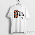 Premium Whimsical Camping Squirrel Color Pop - Adult & Kids T-Shirts, Sweatshirts & Hoodies apparel design preview 1
