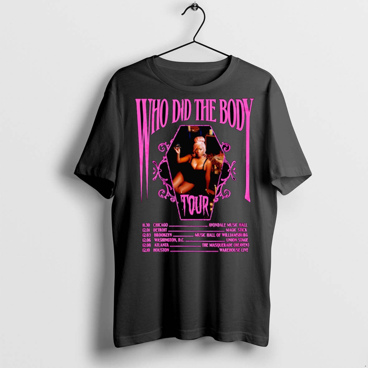 Premium Who Did The Body Tour - Adult & Kids T-Shirts, Sweatshirts & Hoodies apparel design preview 1
