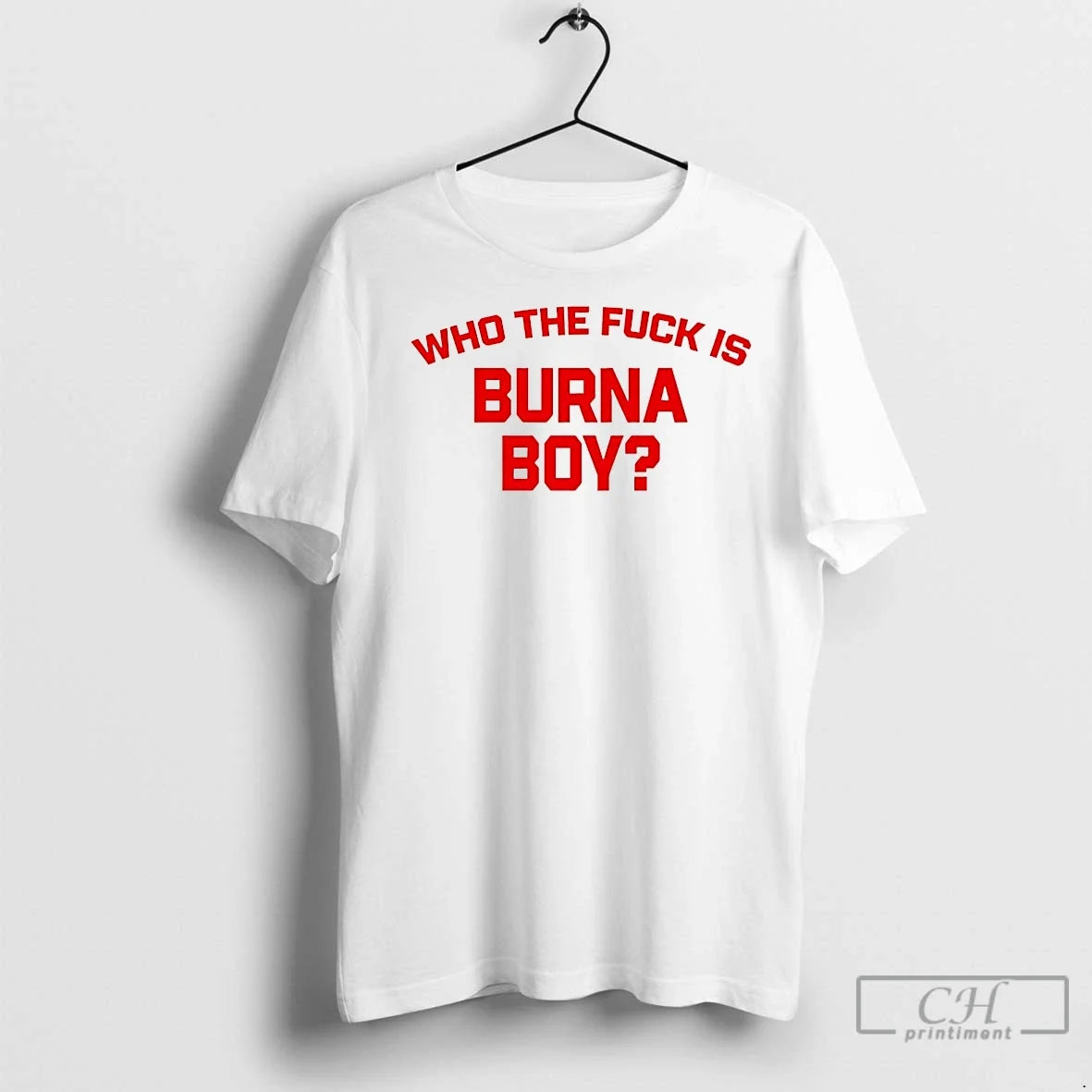 Premium Who The Fuck Is Burna Boy - Adult & Kids T-Shirts, Sweatshirts & Hoodies apparel design preview 1