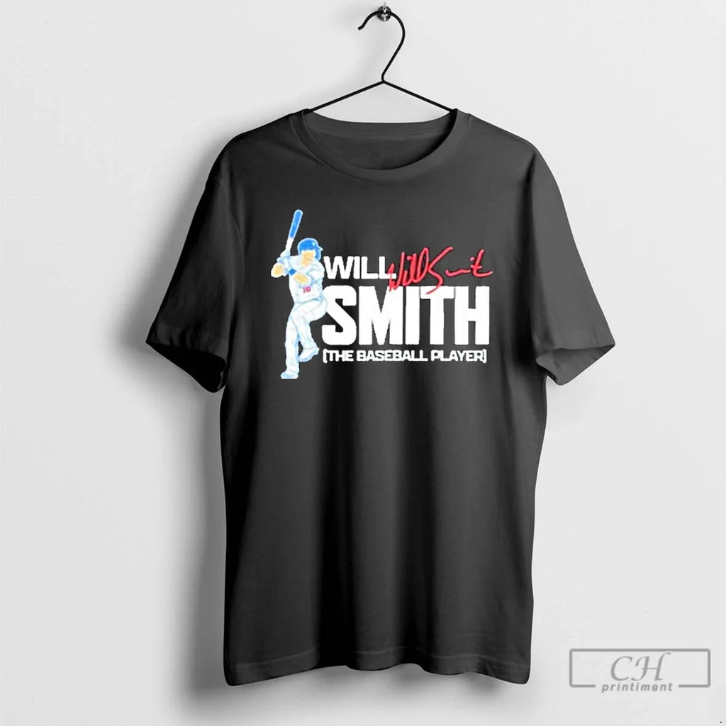 Premium Will Smith The Baseball Player Los Angeles - Adult & Kids T-Shirts, Sweatshirts & Hoodies apparel design preview 1