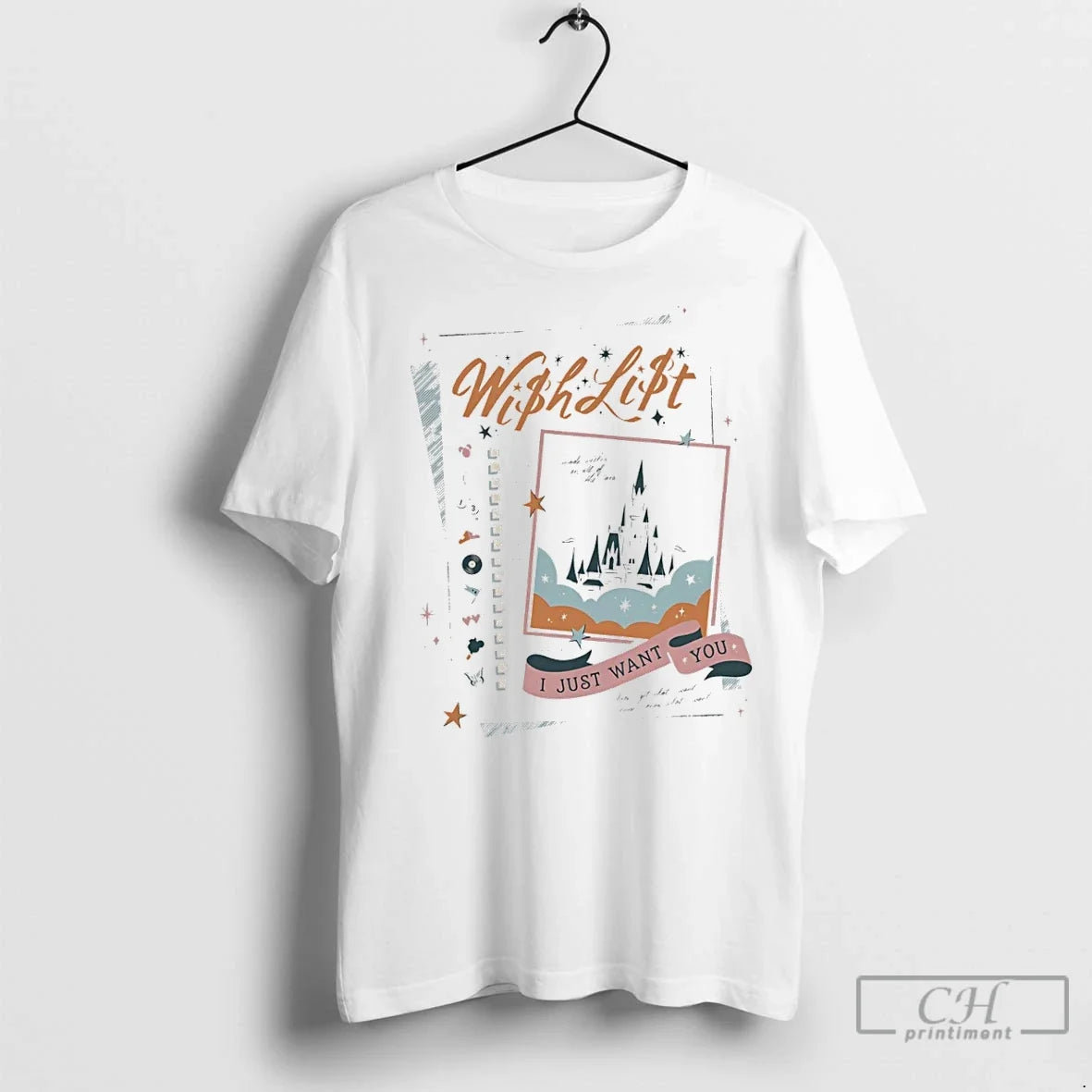 Premium Wish List I Just Want You - Adult & Kids T-Shirts, Sweatshirts & Hoodies apparel design preview 1