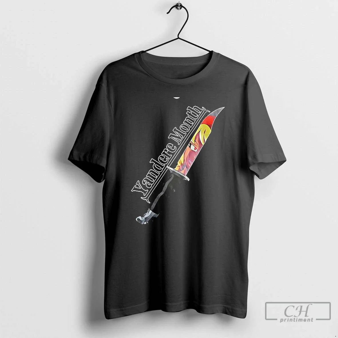 Premium Yandere Month Knife - Adult & Kids T-Shirts, Sweatshirts & Hoodies apparel design preview 1