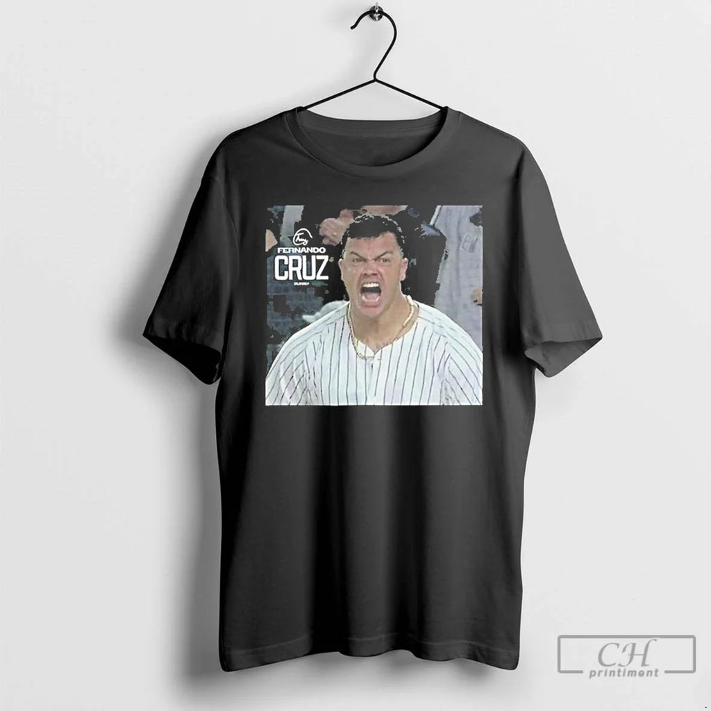 Premium Yankees Fernando Cruz Hype Postseason - Adult & Kids T-Shirts, Sweatshirts & Hoodies apparel design preview 1