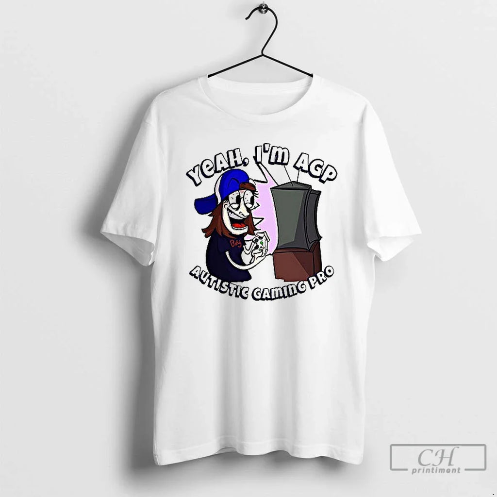 Premium Yeah Im Agp Autistic Gaming Pro Ceramic And - Adult & Kids T-Shirts, Sweatshirts & Hoodies apparel design preview 1