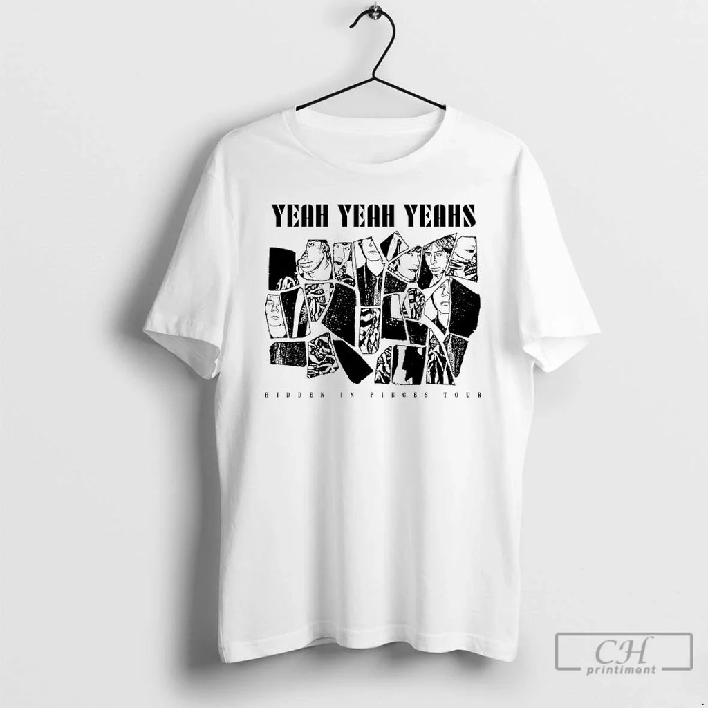 Premium Yeah Yeahs Hidden In Pieces Tour - Adult & Kids T-Shirts, Sweatshirts & Hoodies apparel design preview 1