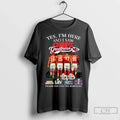 Premium Yes Im Here And I Saw Kansas City Chiefs - Adult & Kids T-Shirts, Sweatshirts & Hoodies apparel design preview 1