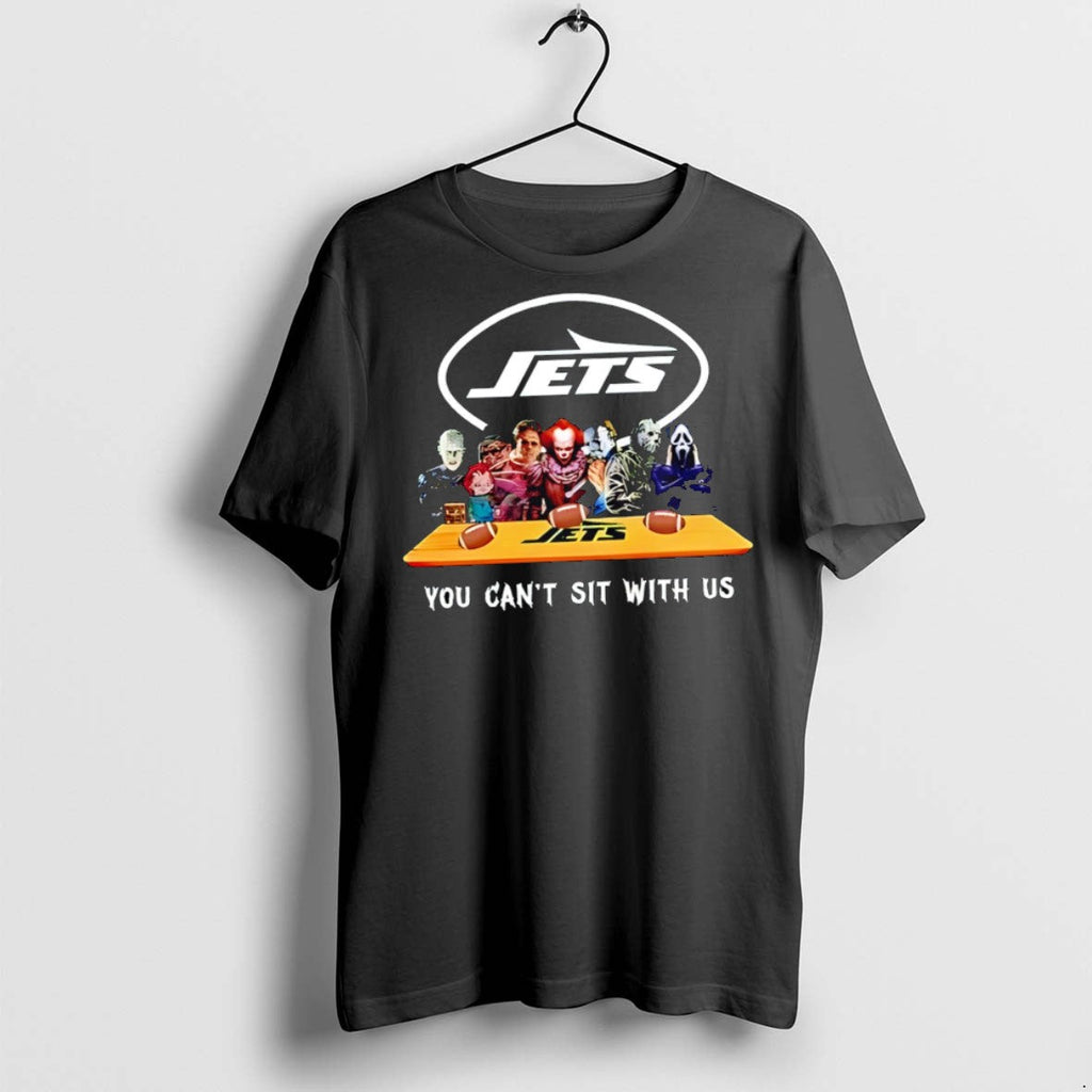 Premium You Cant Sit With Us Jets Football Horror - Adult & Kids T-Shirts, Sweatshirts & Hoodies apparel design preview 1