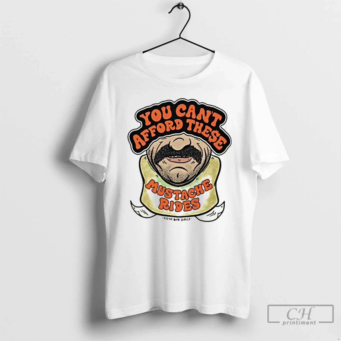 Premium You Cant Afford These Mustache Rides Ringer - Adult & Kids T-Shirts, Sweatshirts & Hoodies apparel design preview 1