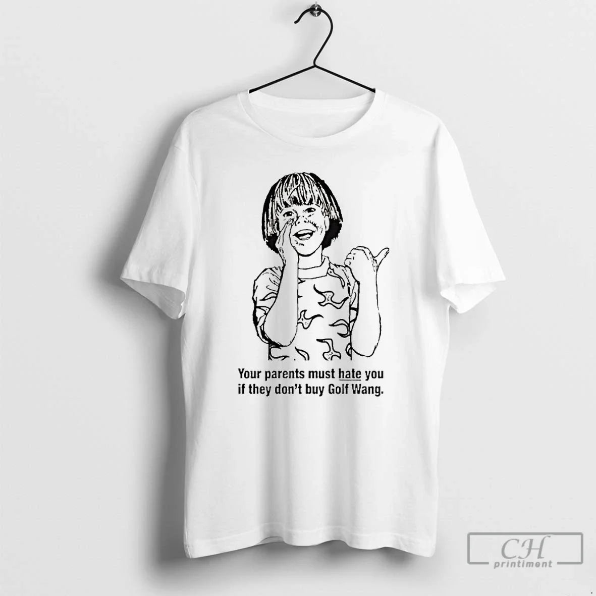 Premium Your Parents Must Hate You If They Dont Buy - Adult & Kids T-Shirts, Sweatshirts & Hoodies apparel design preview 1