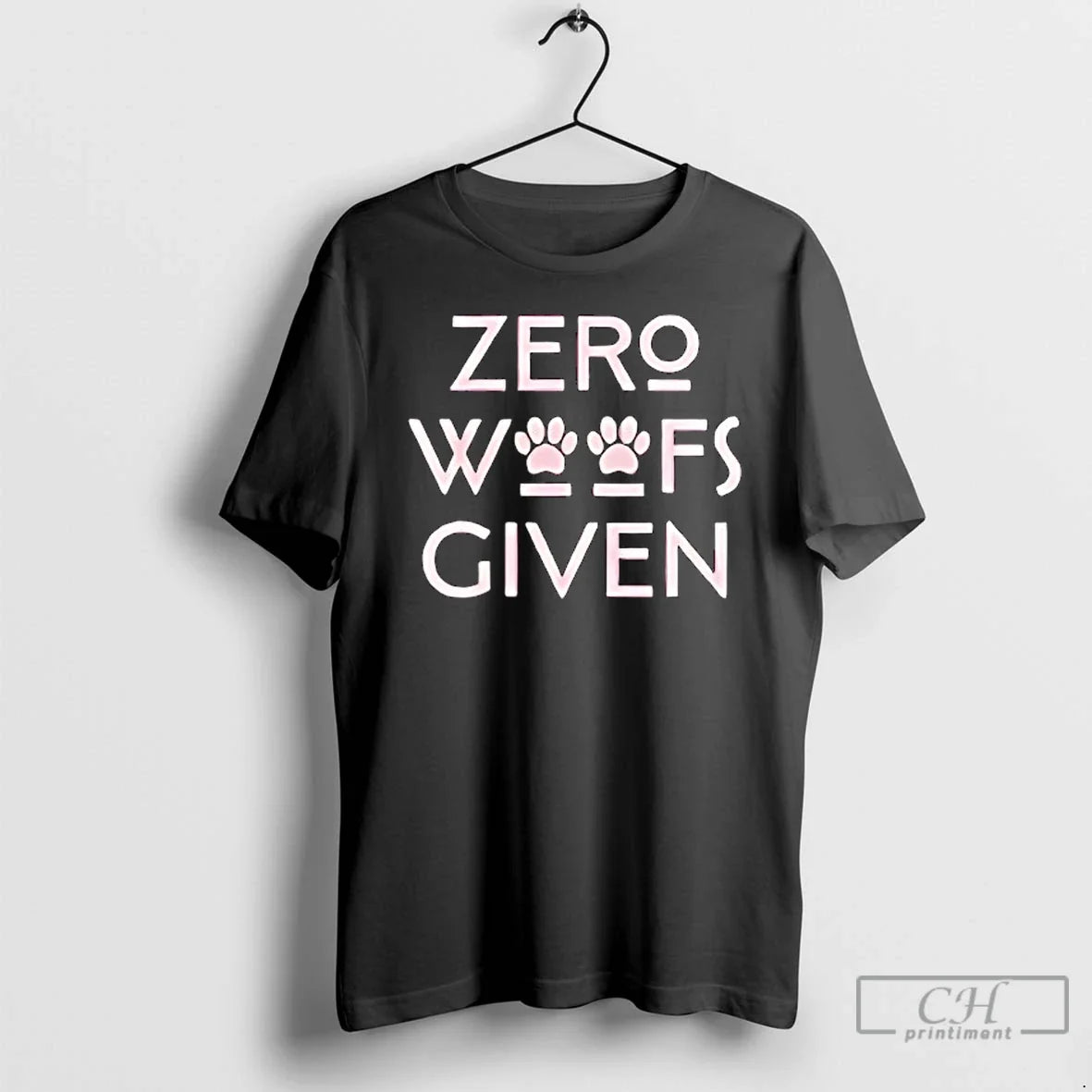 Premium Zero Woofs Given - Adult & Kids T-Shirts, Sweatshirts & Hoodies apparel design preview 1