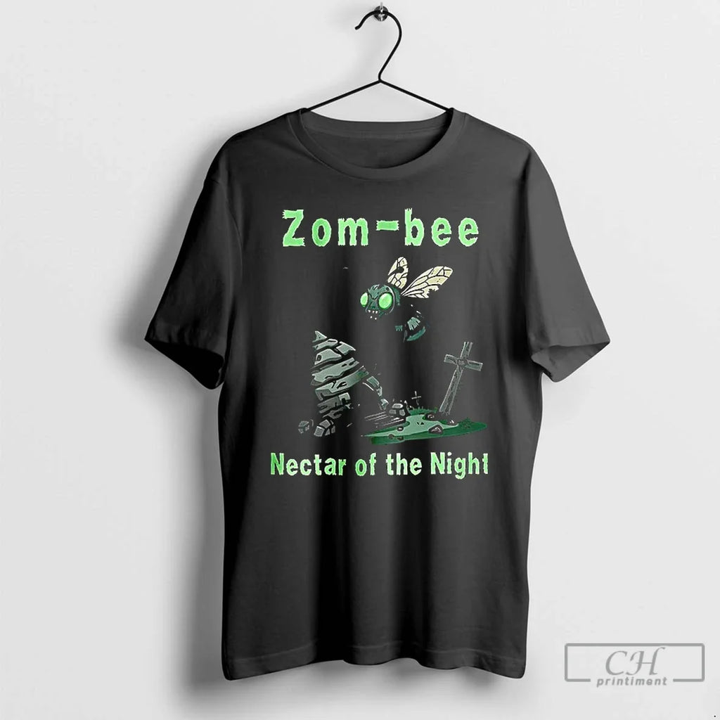 Premium Zom Bee Nectar Of The Night Ceramic And - Adult & Kids T-Shirts, Sweatshirts & Hoodies apparel design preview 1