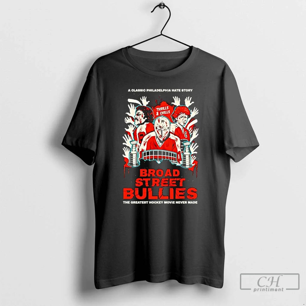Premium Zombie Movie Broad Street Bullies A Classic - Adult & Kids T-Shirts, Sweatshirts & Hoodies apparel design preview 1