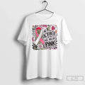 Preppy Breast Cancer Floral In October We Wear Pink - Adult & Kids T-Shirts, Sweatshirts & Hoodies apparel design preview 1