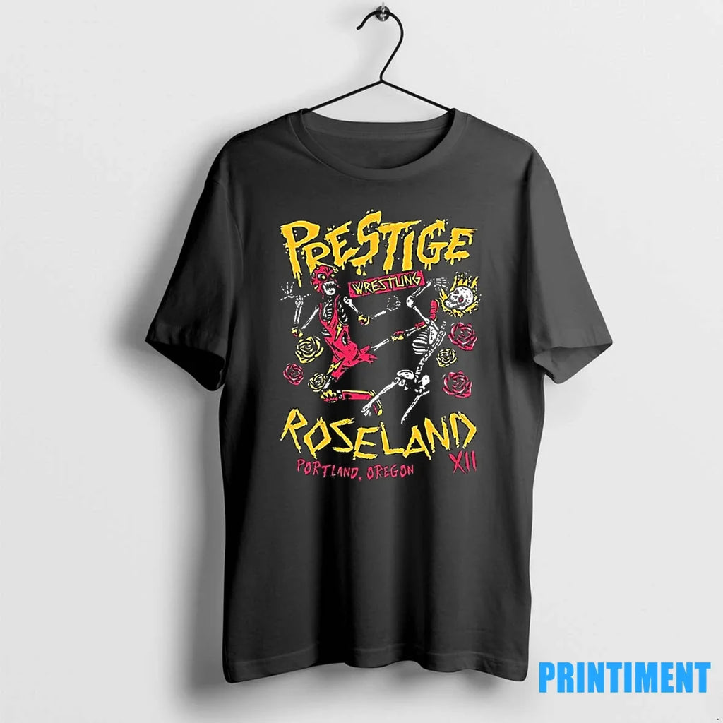 Prestige Wrestling Roseland Xii Skeleton Sweater - Adult & Kids T-Shirts, Sweatshirts & Hoodies apparel design preview 1