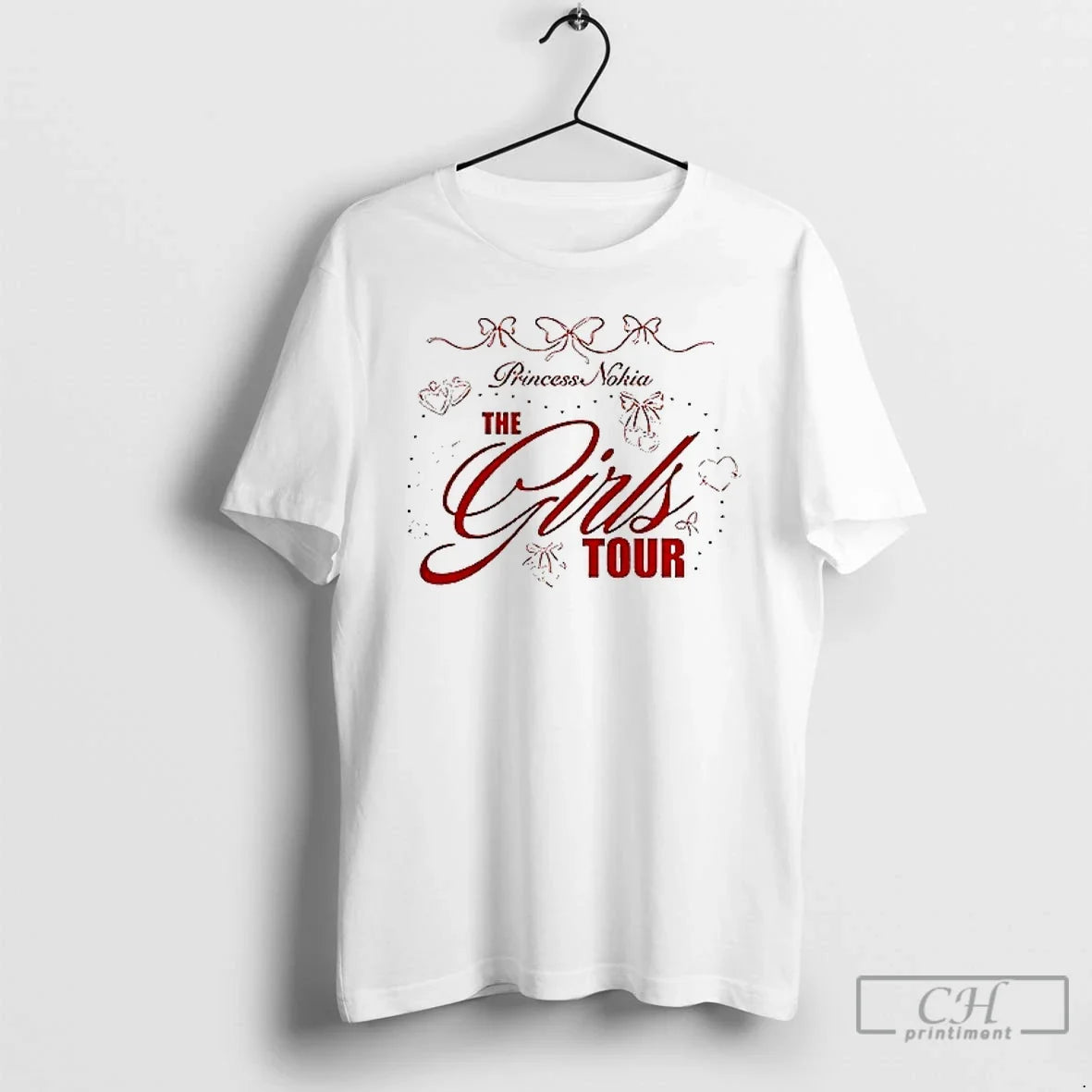 Princess Nokia The Girls Tour 2025 Cities List - Adult & Kids T-Shirts, Sweatshirts & Hoodies apparel design preview 1