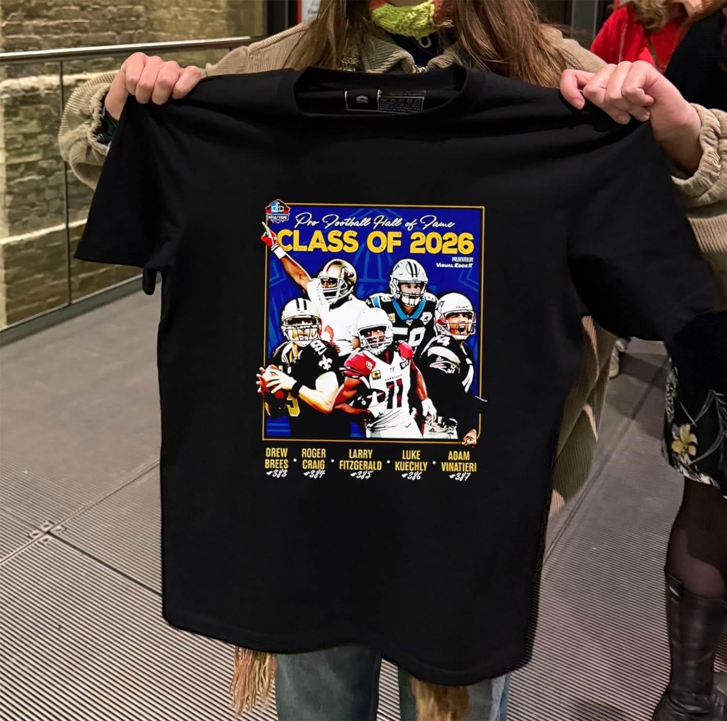 Pro Football Hall Of Fame Class 2026 Legends - Adult & Kids T-Shirts, Sweatshirts & Hoodies apparel design preview 2