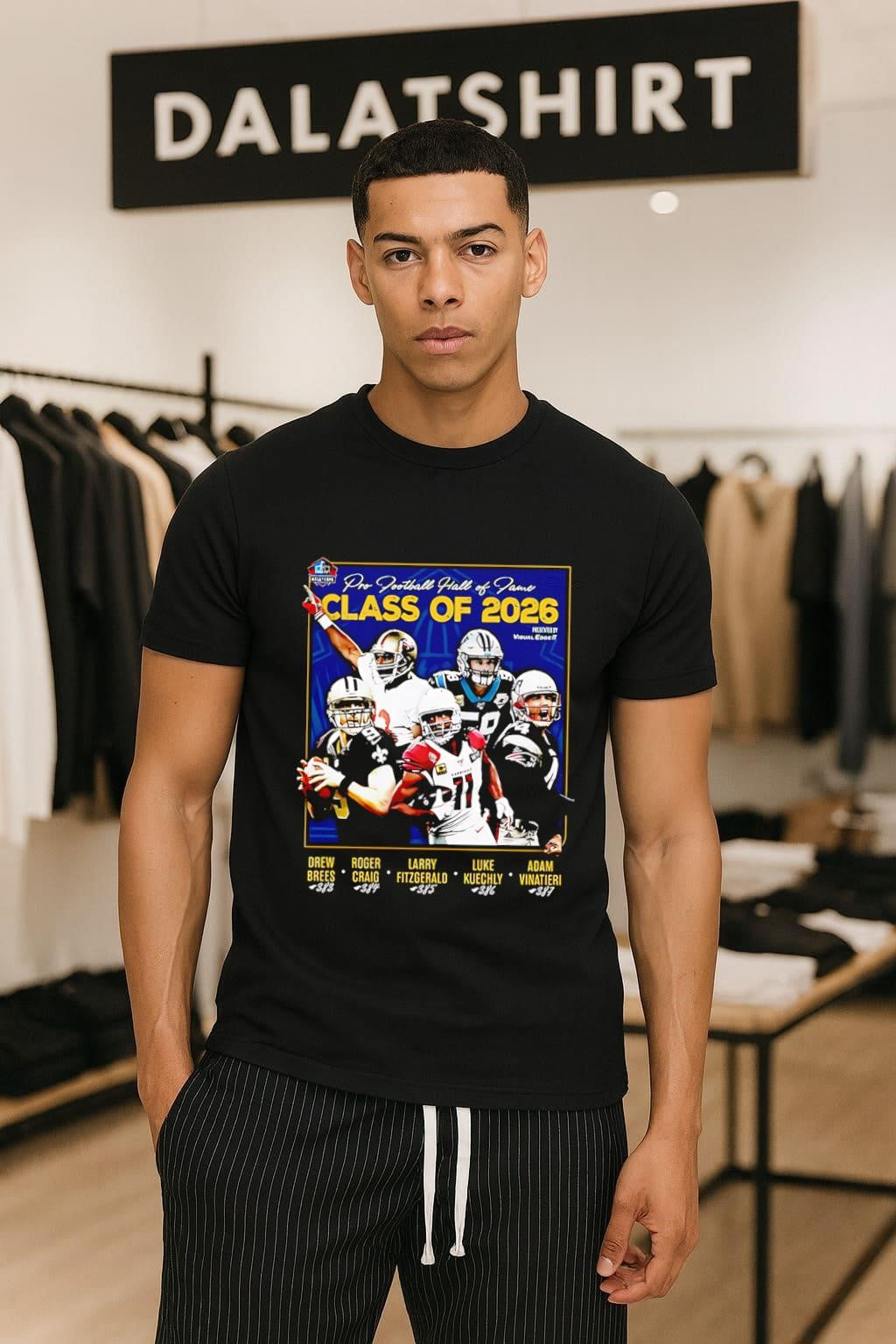 Pro Football Hall Of Fame Class 2026 Legends - Adult & Kids T-Shirts, Sweatshirts & Hoodies apparel design preview 1