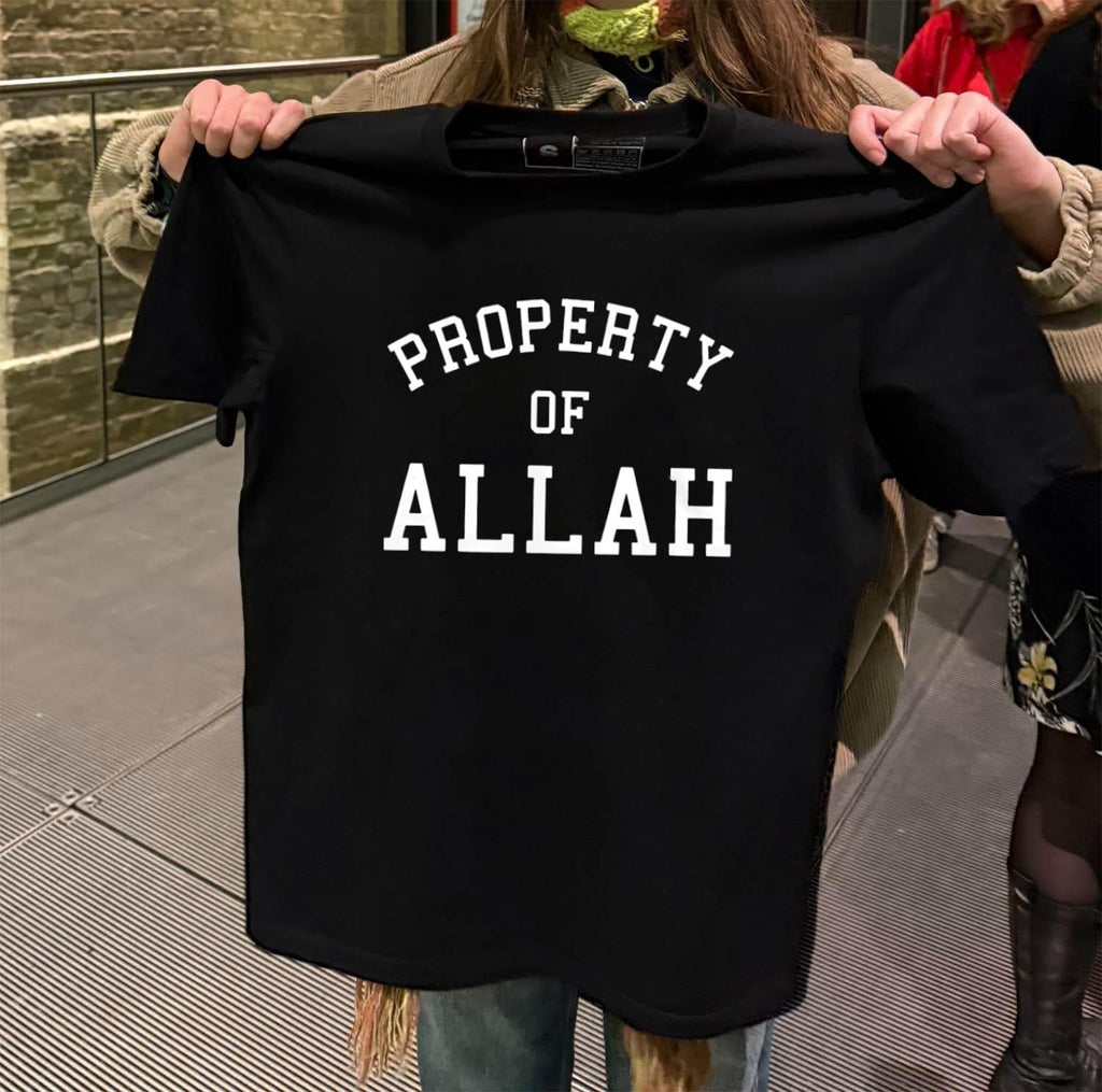Property Of Allah - Adult & Kids T-Shirts, Sweatshirts & Hoodies apparel design preview 2