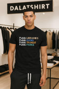 Public Libraries Radio Transit Parks Colorful - Adult & Kids T-Shirts, Sweatshirts & Hoodies apparel design preview 1