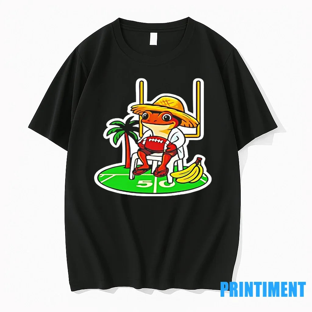 Puerto Rico Pride Cute Coqui Jibaro Football Game - Adult & Kids T-Shirts, Sweatshirts & Hoodies apparel design preview 1