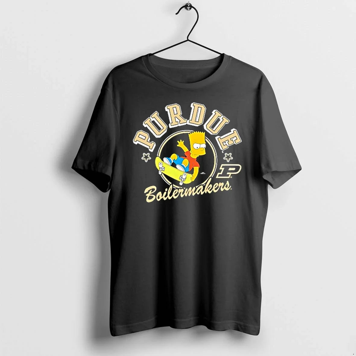 Purdue Boilermakers X Bart Skateboarding Sweater - Adult & Kids T-Shirts, Sweatshirts & Hoodies apparel design preview 1