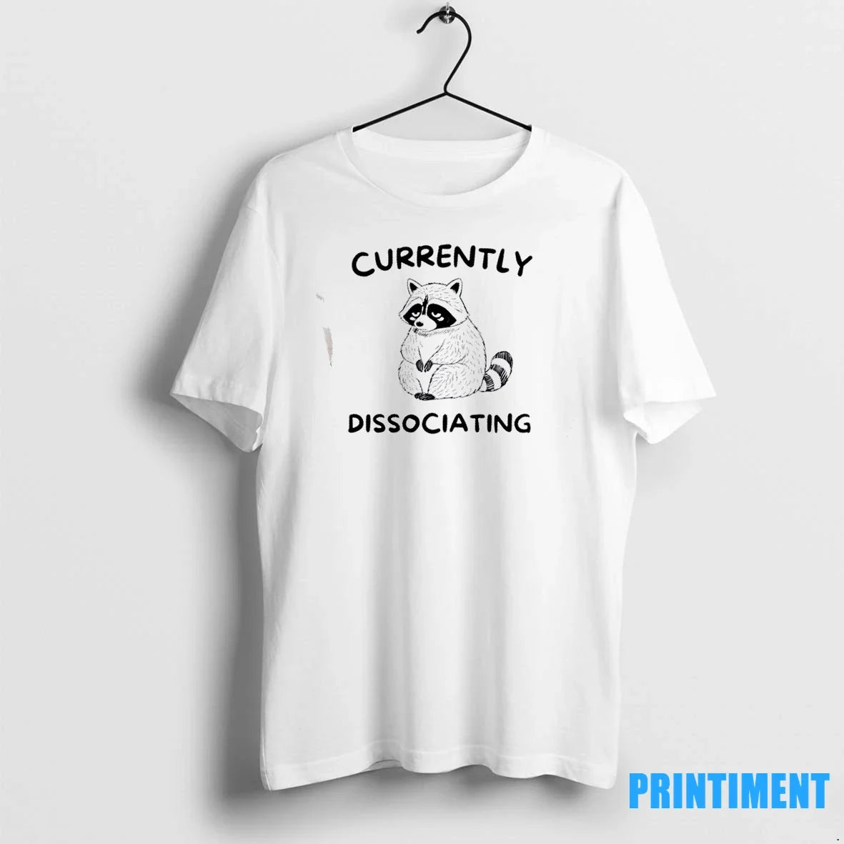 Raccoon Currently Dissociating Sweater - Adult & Kids T-Shirts, Sweatshirts & Hoodies apparel design preview 1