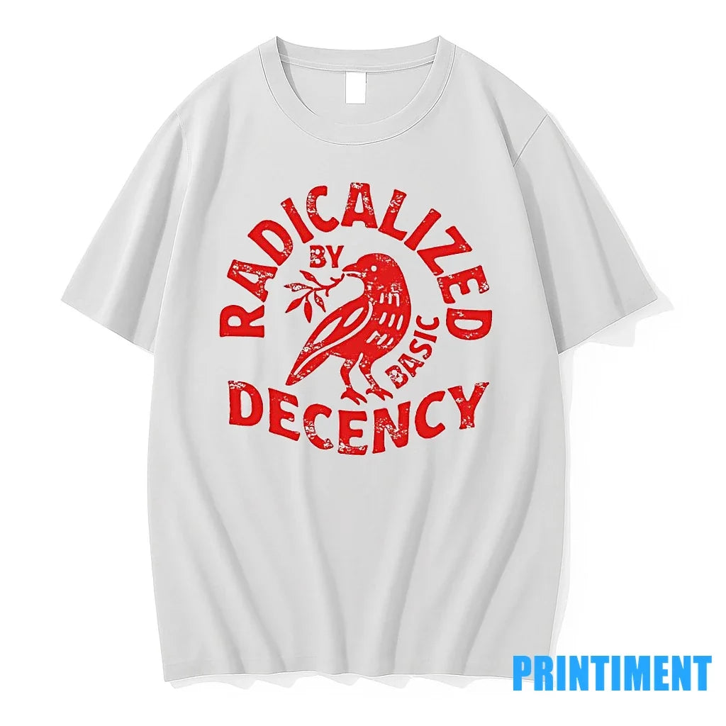 Radicalized By Basic Decency Vintage Sweater - Adult & Kids T-Shirts, Sweatshirts & Hoodies apparel design preview 1
