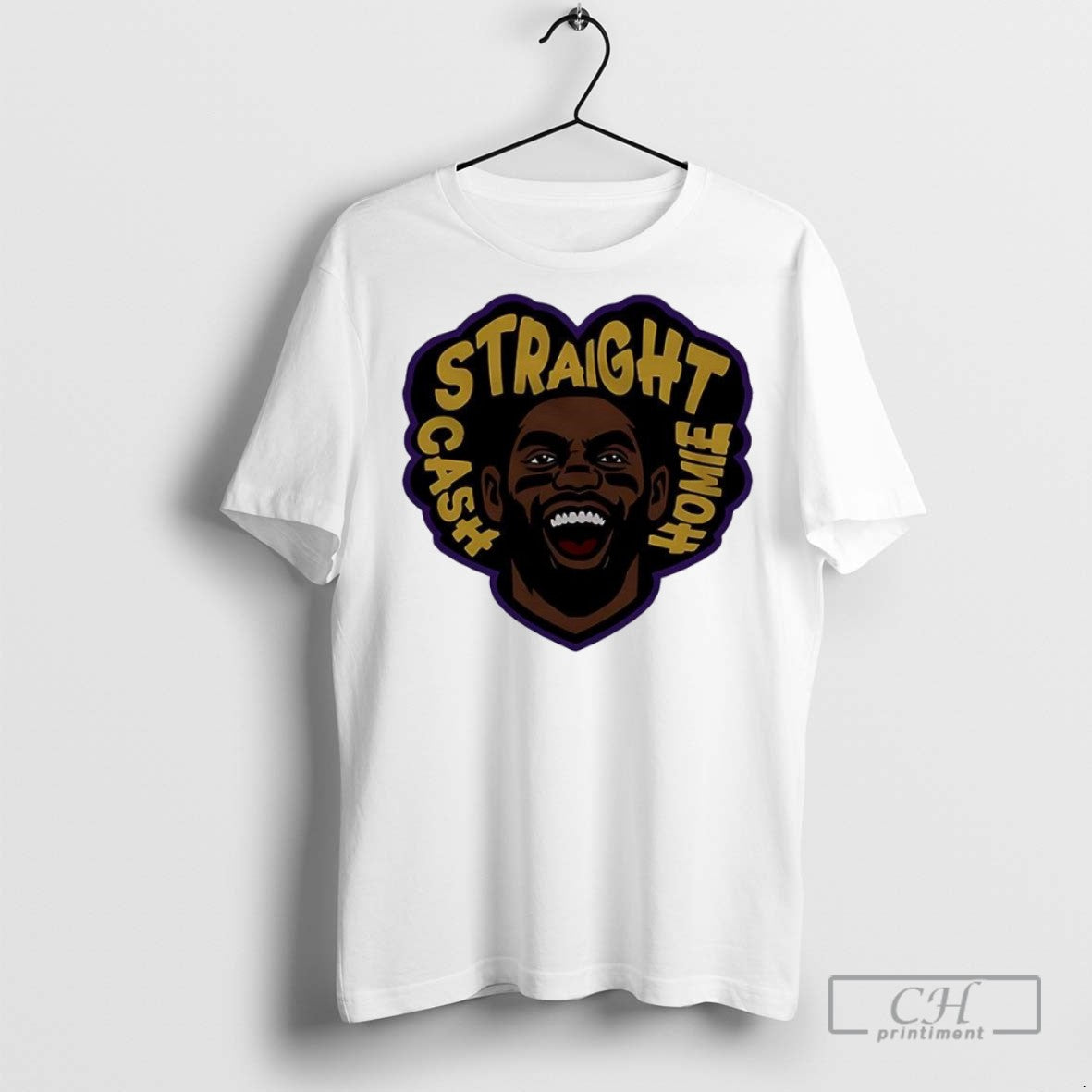 Randy Moss Minnesota Vikings Football Straight Cash - Adult & Kids T-Shirts, Sweatshirts & Hoodies apparel design preview 1