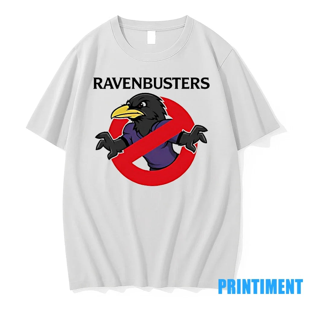 Ravenbusters Baltimore Ravens Mascot Ghostbusters - Adult & Kids T-Shirts, Sweatshirts & Hoodies apparel design preview 1