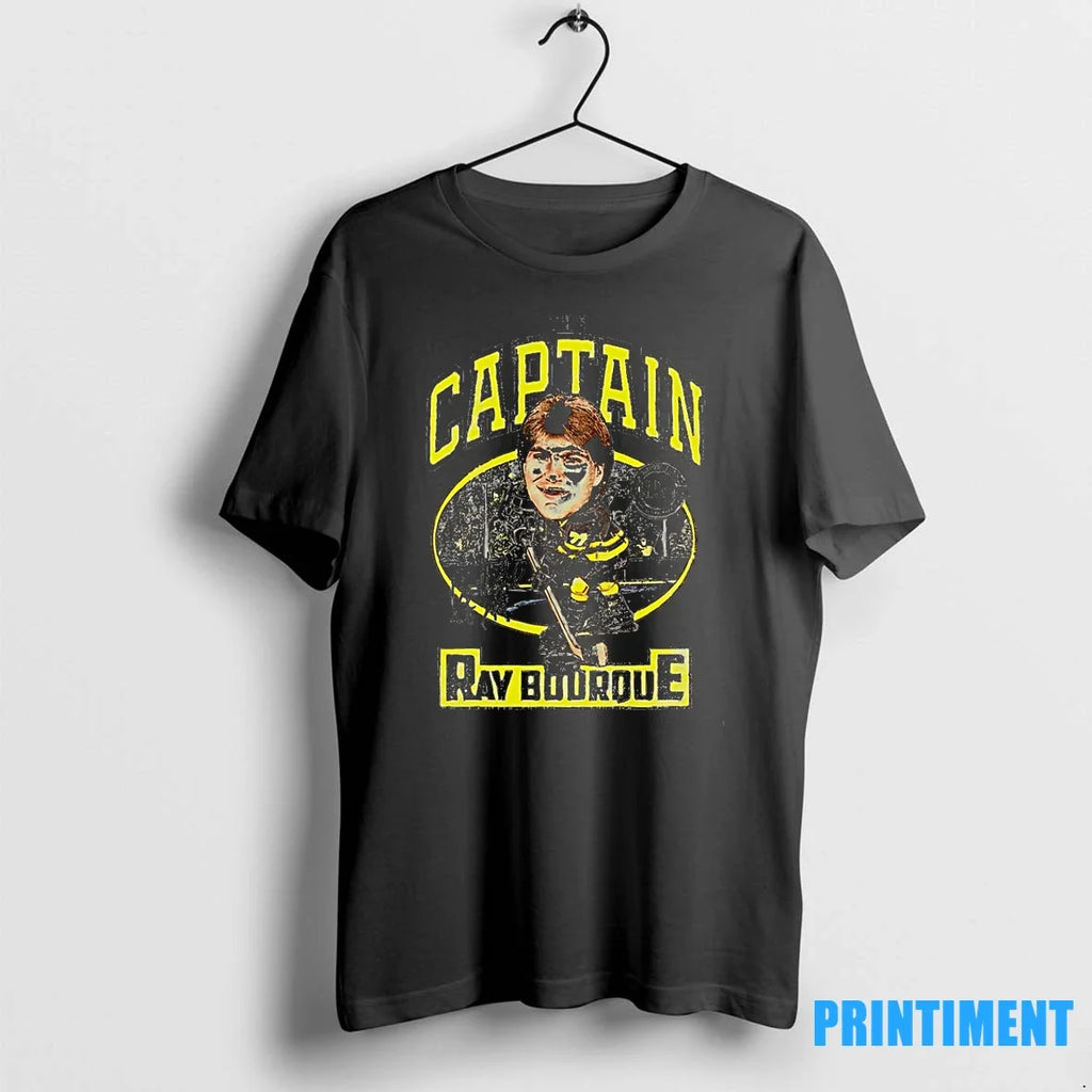Ray Bourque The Captain Boston Bruins Nhl Alumni - Adult & Kids T-Shirts, Sweatshirts & Hoodies apparel design preview 1