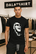 Ray Charles Soul Music Legend Black and White - Adult & Kids T-Shirts, Sweatshirts & Hoodies apparel design preview 1