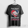 Real Women Love Baseball Smart The Los Angeles Angels - Adult & Kids T-Shirts, Sweatshirts & Hoodies apparel design preview 1