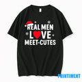 Real Men Love Meet Cutes Christmas Sweater - Adult & Kids T-Shirts, Sweatshirts & Hoodies apparel design preview 1