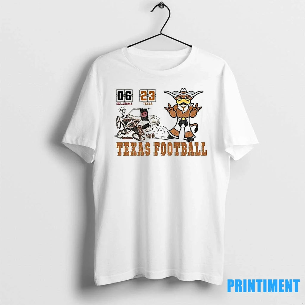 Red River Rivalry Texas Longhorns Beat Oklahoma - Adult & Kids T-Shirts, Sweatshirts & Hoodies apparel design preview 1