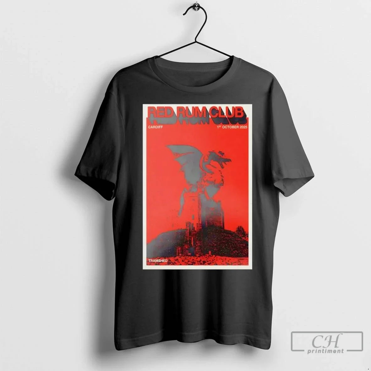Red Rum Club Tour October 1 2025 Cardiff Uk - Adult & Kids T-Shirts, Sweatshirts & Hoodies apparel design preview 1