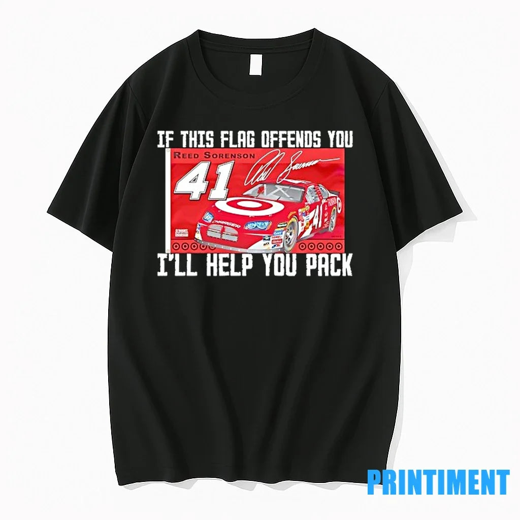 Reed Sorenson If This Flag Offends You Ill Help Pack - Adult & Kids T-Shirts, Sweatshirts & Hoodies apparel design preview 1