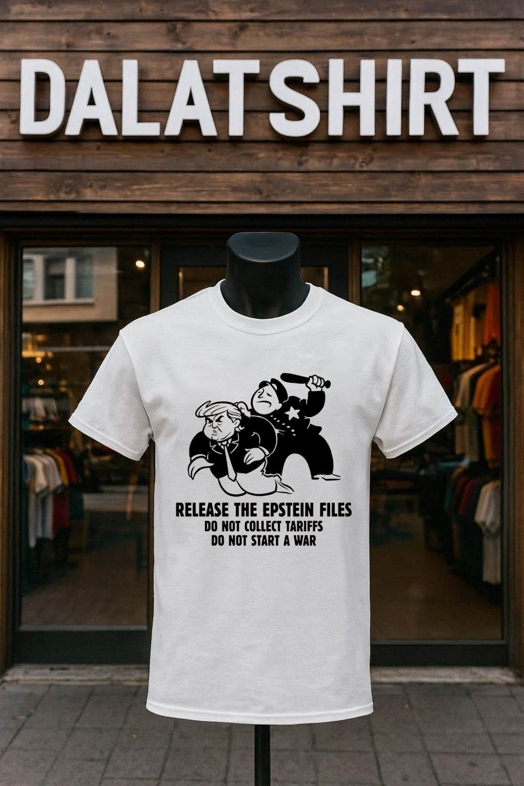 Release The Epstein Files Do Not Collect Tariffs - Adult & Kids T-Shirts, Sweatshirts & Hoodies apparel design preview 1