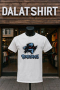 Renegades masked character logo with blue graffiti - Adult & Kids T-Shirts, Sweatshirts & Hoodies apparel design preview 1