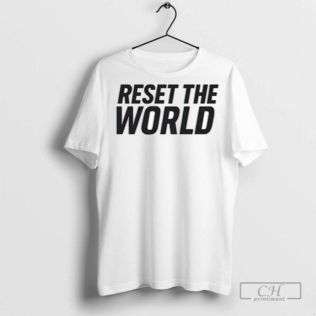 Reset The World - Adult & Kids T-Shirts, Sweatshirts & Hoodies apparel design preview 1