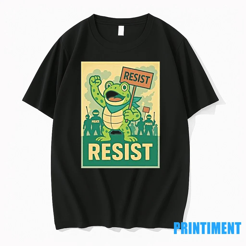 Resist Portland Frog 2025 Sweater - Adult & Kids T-Shirts, Sweatshirts & Hoodies apparel design preview 1